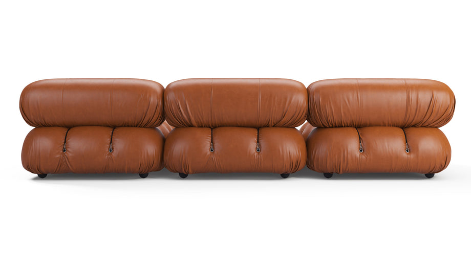Bellini SeccionalTan Premium Leather