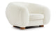 Snow - Snow - Snow Chair, White Sherpa - Image 2