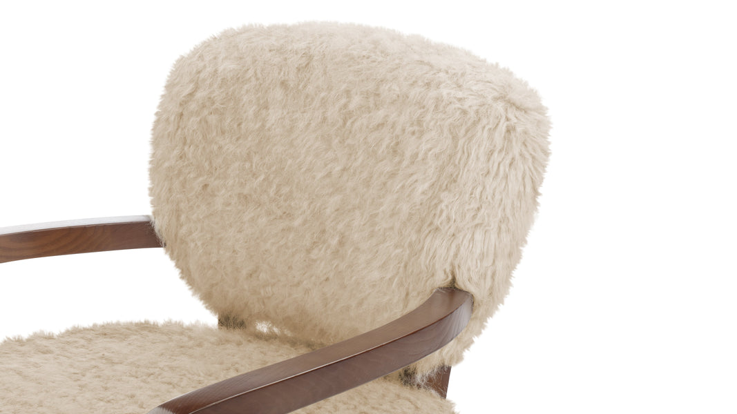 CabanaAlmond Long Hair Sherpa