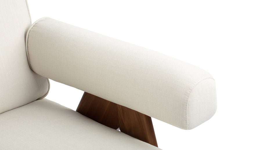 Sillón JeanneretCream Linen