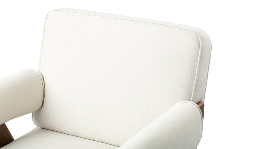 Sillón JeanneretCream Linen
