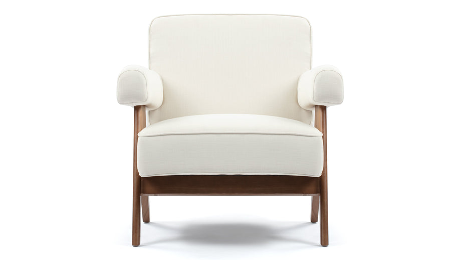 Sillón JeanneretCream Linen