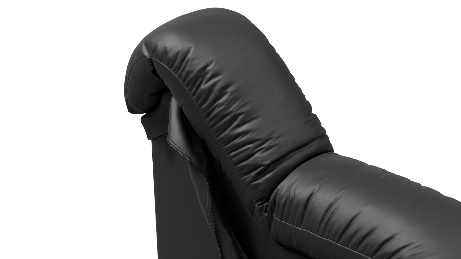 DS 600Schwarzes veganes Leder