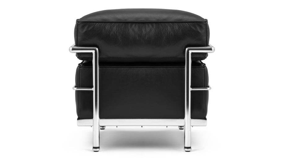 CorbusierMidnight Black Premium Leather