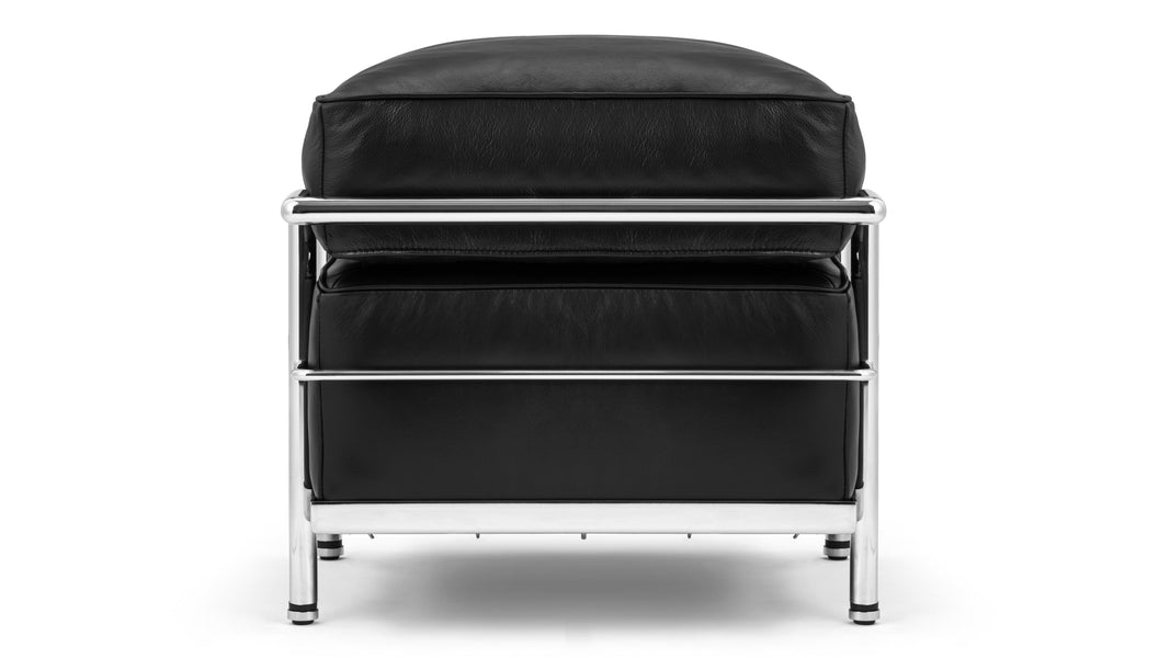 CorbusierMidnight Black Premium Leather
