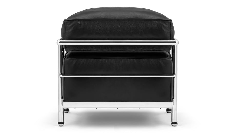 CorbusierMidnight Black Premium Leather