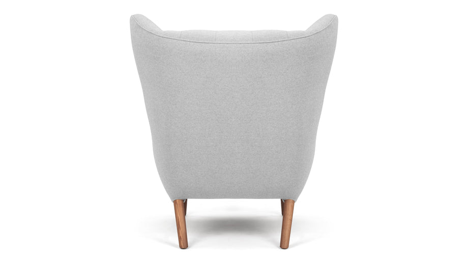 Papa BearLight Gray Wool