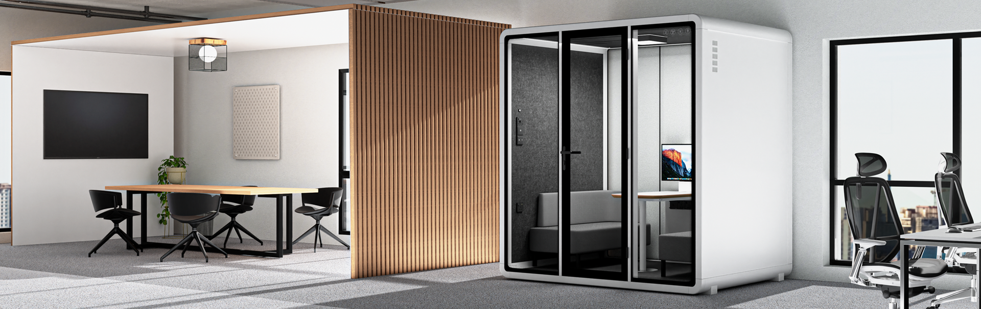 Movable Silence Booth