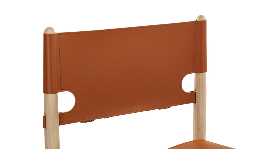 AkselWhiskey Brown Vegan Leather