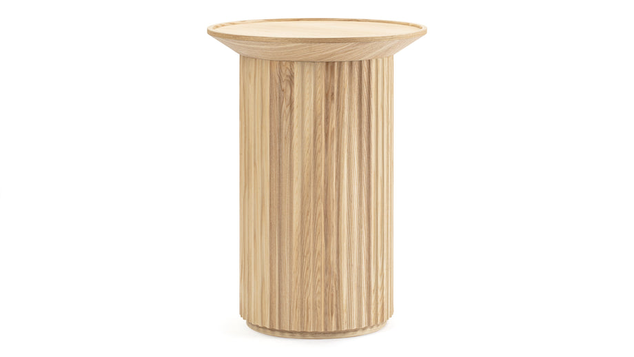 OttoOtto - Otto Side Table, Tall, Natural Ash