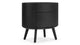 Felix - Felix - Felix Two Drawer Nightstand, Black Ash - Image 2
