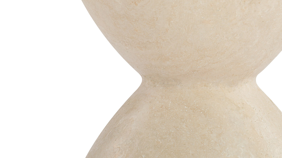 ApolloApollo - Apollo Side Table, Travertine