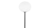 Glo Ball - Glo Ball - Glo Ball Floor Lamp, Frosted Glass, Black - Image 3
