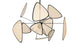 Oka - Oka - Oka Ceiling Lamp, Black and Natural Rattan - Image 2