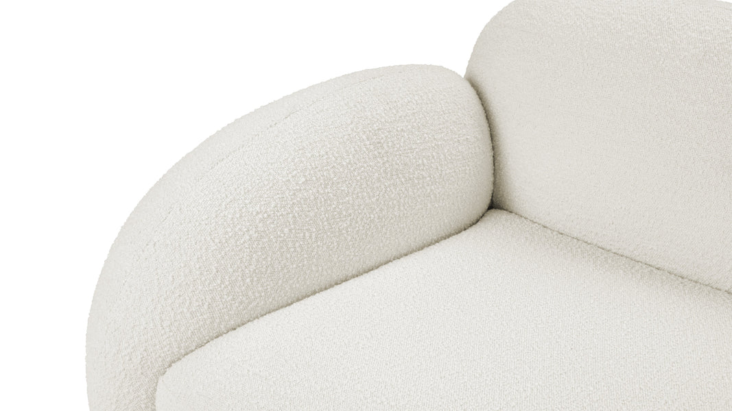 GigiGigi - Gigi Three Seater Sofa, White Boucle