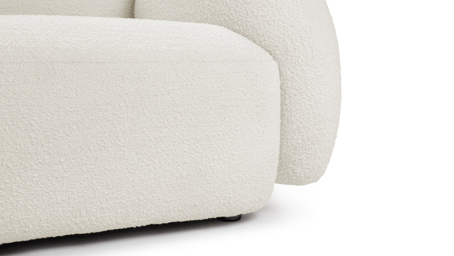GigiGigi - Gigi Three Seater Sofa, White Boucle