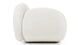 Gigi - Gigi - Gigi Three Seater Sofa, White Boucle - Image 3