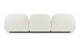 Gigi - Gigi - Gigi Three Seater Sofa, White Boucle - Image 4