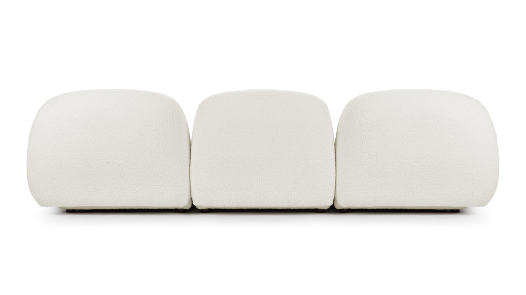 GigiGigi - Gigi Three Seater Sofa, White Boucle