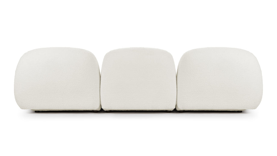 GigiGigi - Gigi Three Seater Sofa, White Boucle