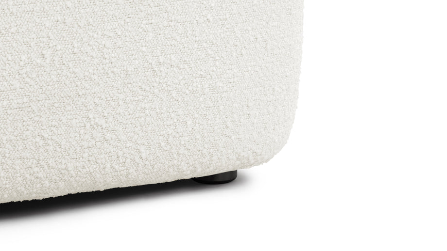 GigiGigi - Gigi Sofa Module, Armless, White Boucle