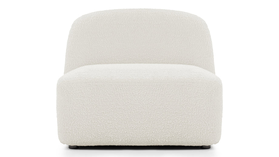 GigiGigi - Gigi Sofa Module, Armless, White Boucle