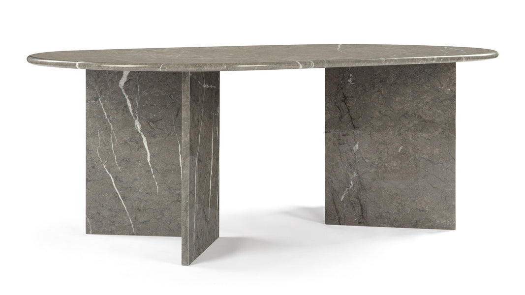 LucaLuca - Luca Coffee Table, Gray Marble