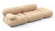 Bellini Sofa - Ecru Velvet - Image 3