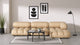 Bellini Sectional - Ecru Velvet - Image 8