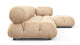 Bellini Sectional - Ecru Velvet - Image 4