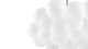 Cloud - Cloud - Cloud Chandelier, Small, Gold and Frosted Glass - Image 6