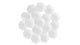Cloud - Cloud - Cloud Chandelier, Small, Gold and Frosted Glass - Image 3