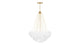 Cloud - Cloud - Cloud Chandelier, Large, Gold and Frosted Glass - Image 2