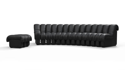 DS 600 - Black Vegan Leather - Image 1