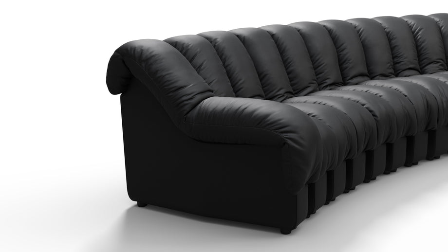 DS 600Black Vegan Leather
