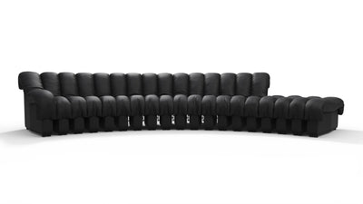 DS 600 - Black Vegan Leather - Image 1