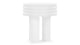 Tor - Tor - Tor Round Side Table, White Concrete - Image 2