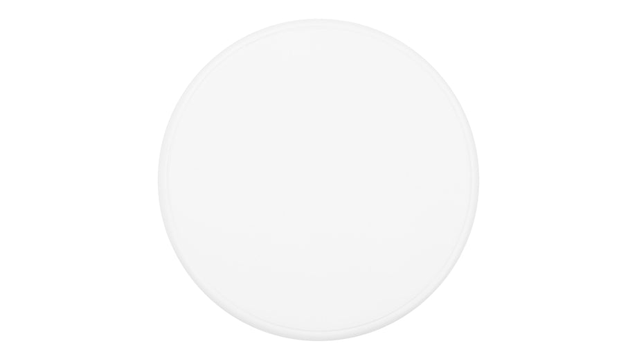 TorTor - Tor Round Side Table, White Concrete