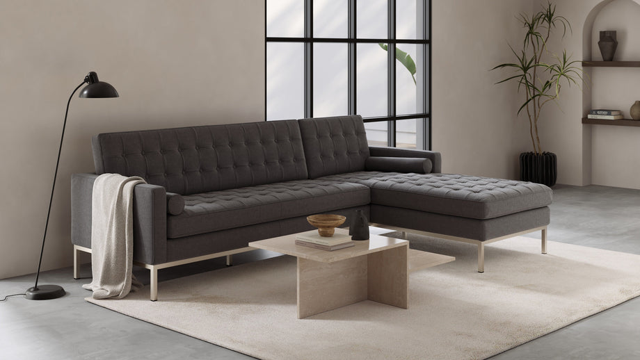 FlorenceDark Gray Wool