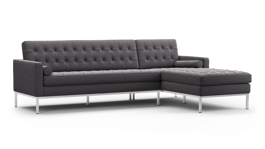 FlorenceDark Gray Wool