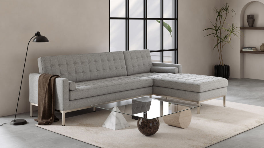 FlorenceLight Gray Wool