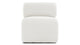 Ariana - Ariana - Ariana Lounge Chair, White Boucle - Image 2