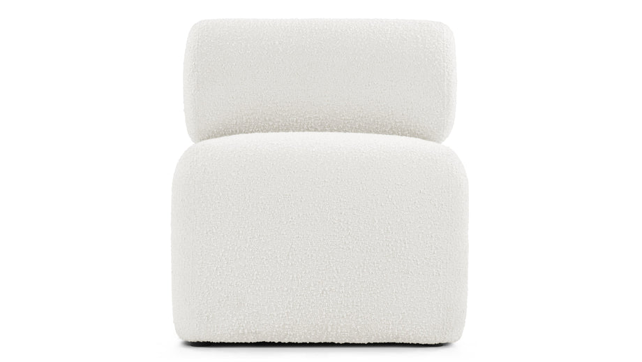 ArianaAriana - Ariana Lounge Chair, White Boucle
