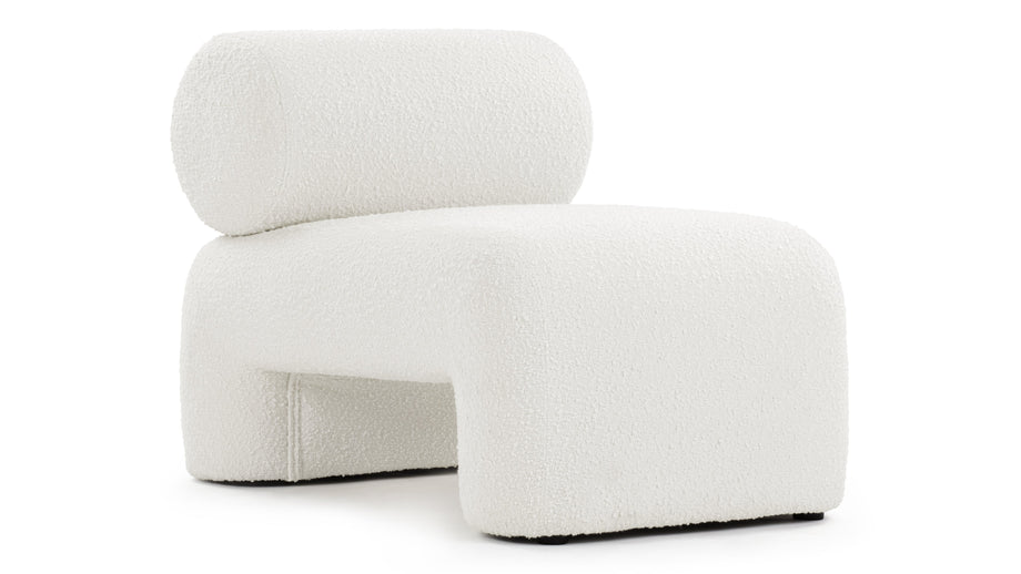 ArianaAriana - Ariana Lounge Chair, White Boucle