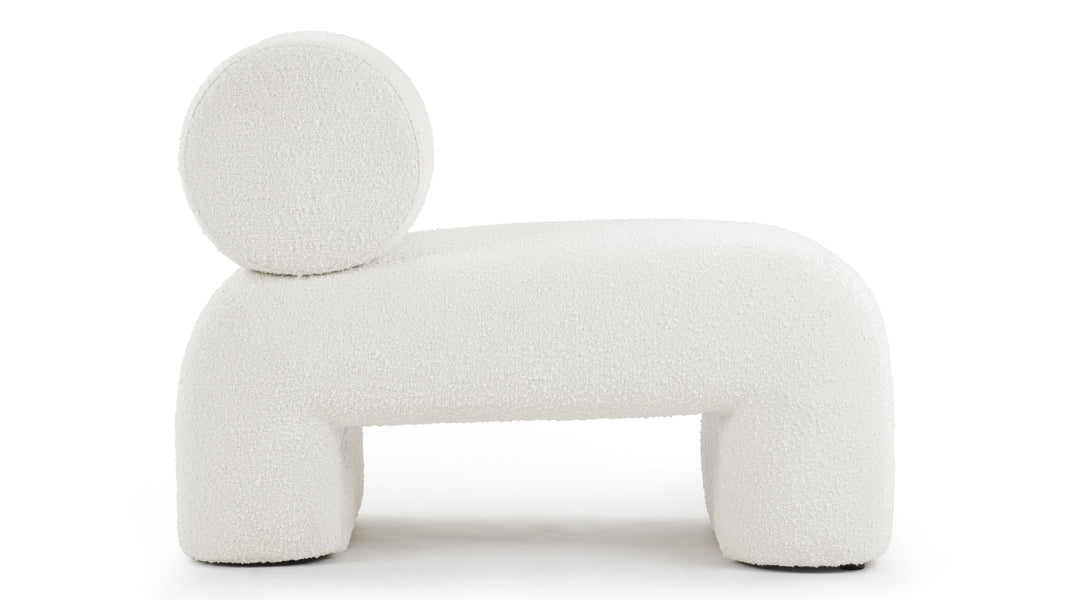 ArianaAriana - Ariana Lounge Chair, White Boucle
