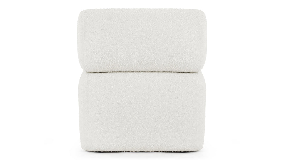 ArianaAriana - Ariana Lounge Chair, White Boucle