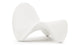 Tongue - Tongue - Tongue Chair, White Boucle - Image 1