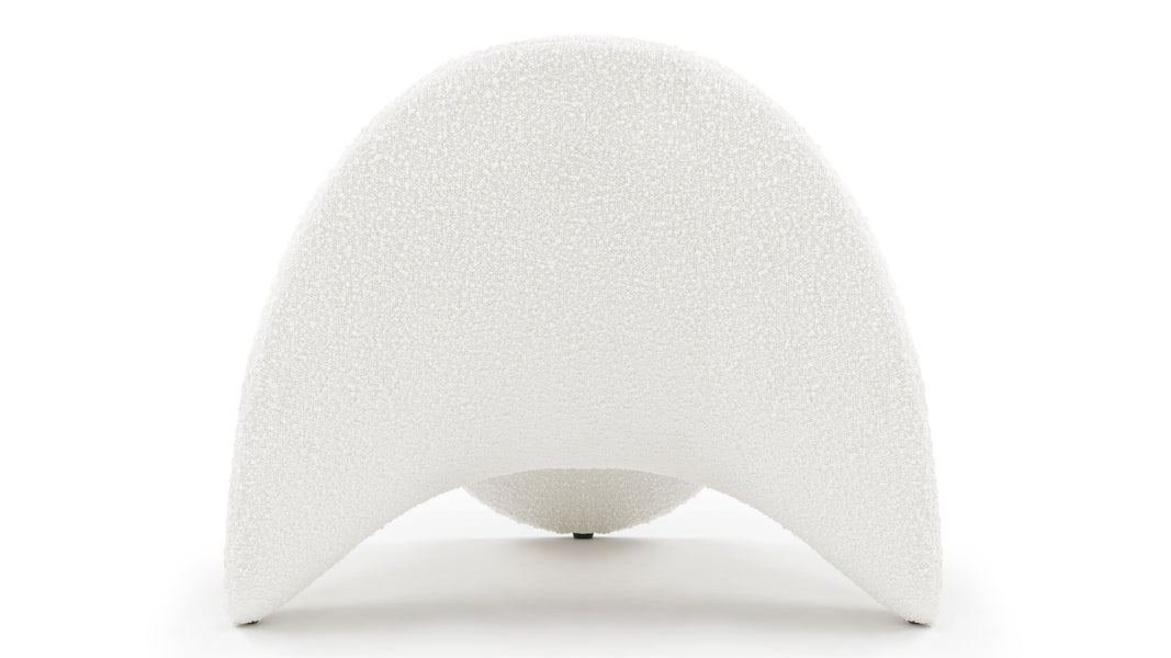 ZungeTongue - Tongue Chair, White Boucle