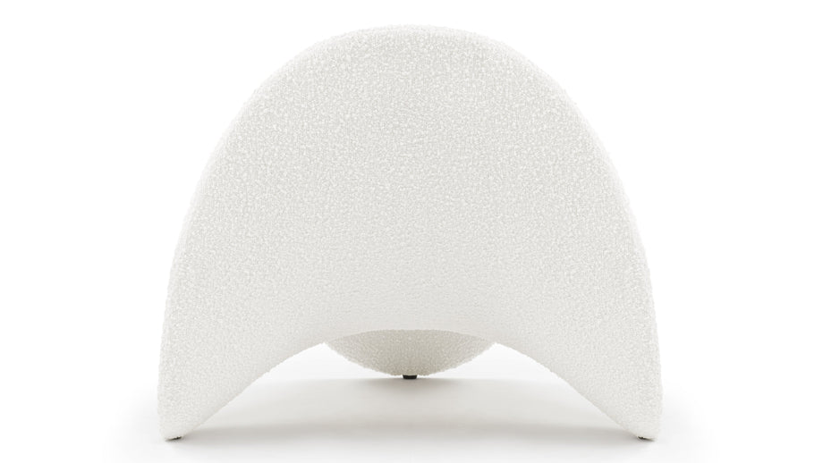 ZungeTongue - Tongue Chair, White Boucle