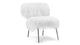 Umi - Umi - Umi Lounge Chair, White Mongolian Wool - Image 2